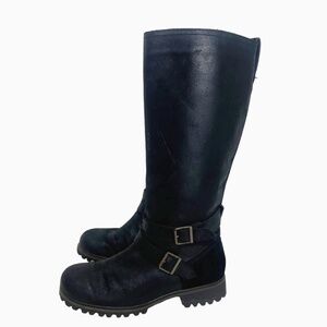 Timberland Black Combat & Moto Boots